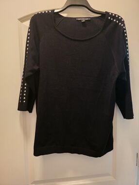 Zac & Rachel Black Pullover Sweater